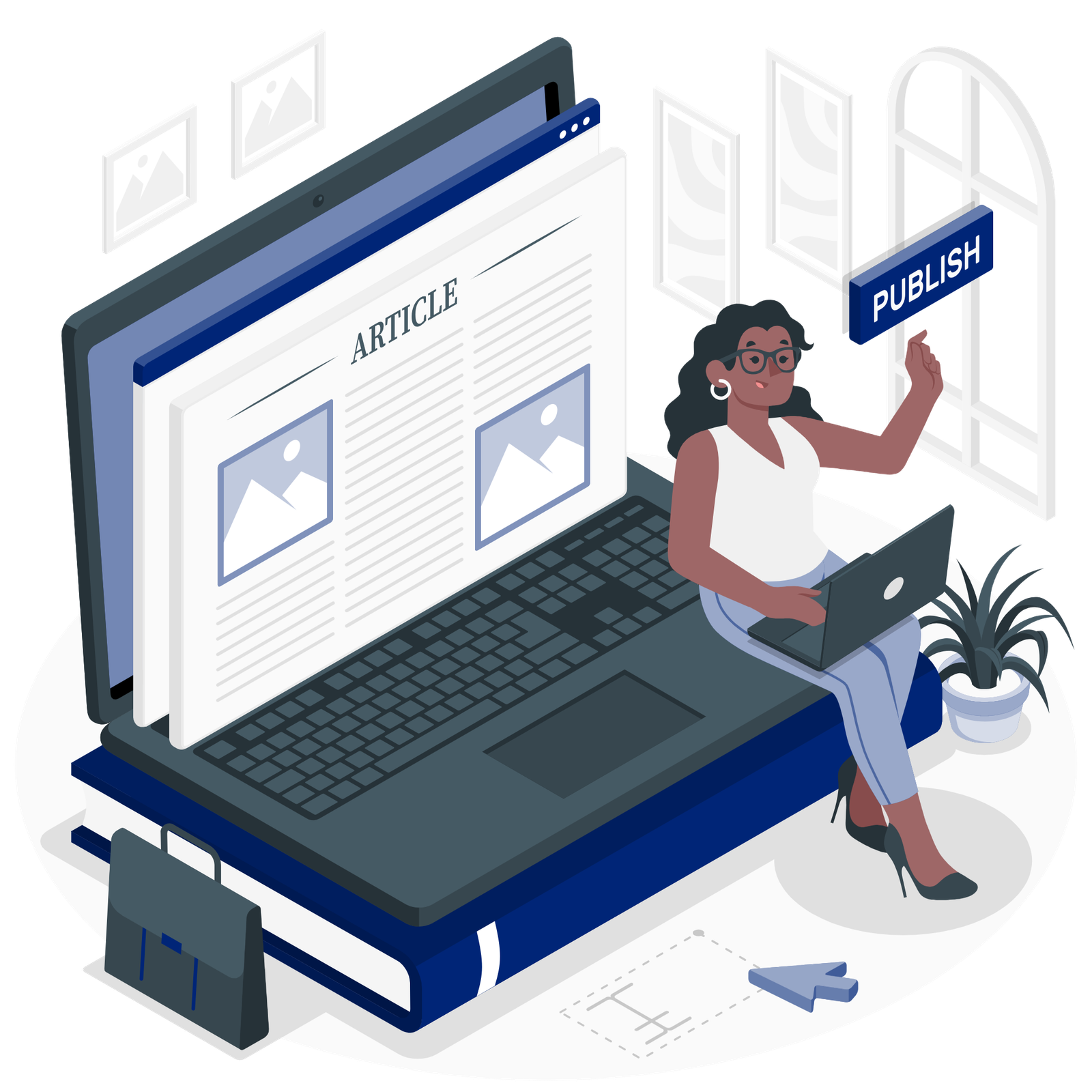 Newsletter Illustration